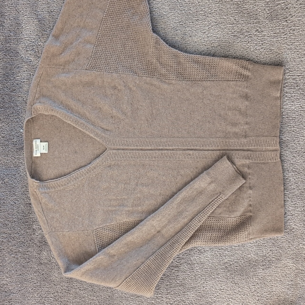 club Monaco cashmere sweater camel size XS